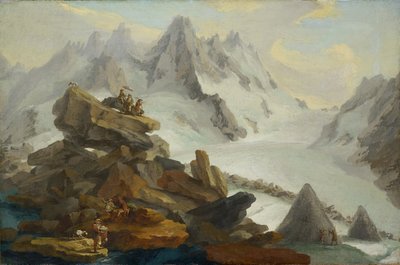 The Mountains at Lauteraar by Caspar Wolf